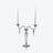 Mille Nuits Candelabra (2L) Baccarat in Clear Crystal