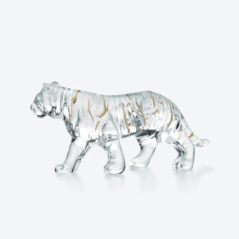 Zodiaque Tiger 2022 Baccarat in Clear Crystal View 2