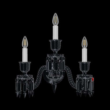 Zénith Black Wall Sconce View 1