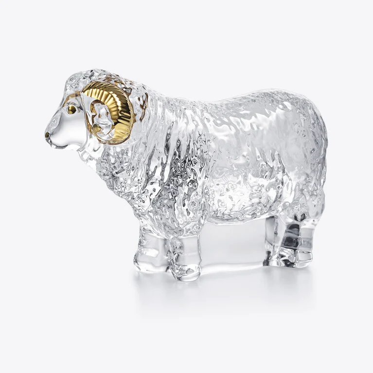 Zodiac Sheep 2027 Baccarat in Crystal Clear View 2