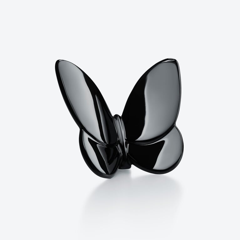 Lucky Butterfly Baccarat in Black Crystal