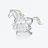 Zodiac Horse 2026 Baccarat in Crystal Gold