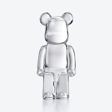 Be@rbrick Figurine Clear Baccarat