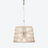 Tuile de Cristal Chandelier Frozen Clear