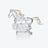Zodiac Horse 2026 Baccarat in Gold Crystal