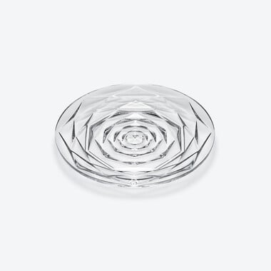 Swing Plate Baccarat in Crystal Clear