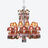 Lustre Zénith Faunacrystopolis Rose & Champagne (24L) 