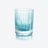 和谐欢乐色彩平底杯 绿松石 Baccarat, 蓝色水晶制成