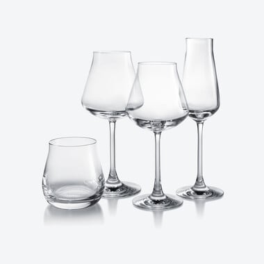 샤토 바카라 데귀스따시옹 세트 (Ch&acirc;teau Baccarat D&eacute;gustation Glasses Set) Baccarat, 클리어 크리스탈로 만든 와인 테이스팅 글라스