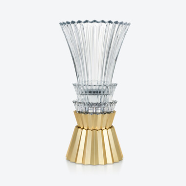 Mille Nuits Vase Play Baccarat in Crystal Clear