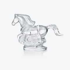 Select Zodiac Horse 2026 Baccarat in Clear Crystal