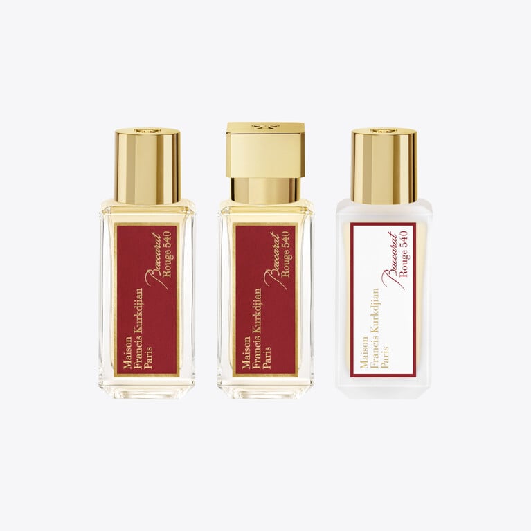 Set Fragrance Ritual Baccarat Rouge 540 Baccarat in Vetro Clear Vedere 2