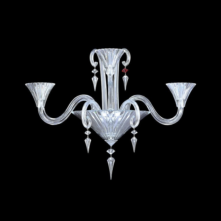 Mille Nuits Wall Unit (3L) Baccarat in Crystal Clear View 1