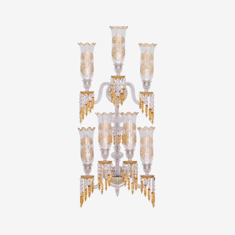 Zénith Charleston Wall Unit (7L) Baccarat in Crystal Yellow