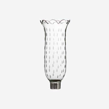 Verrine Tulipe Grain de Riz Bord Feston  Baccarat
