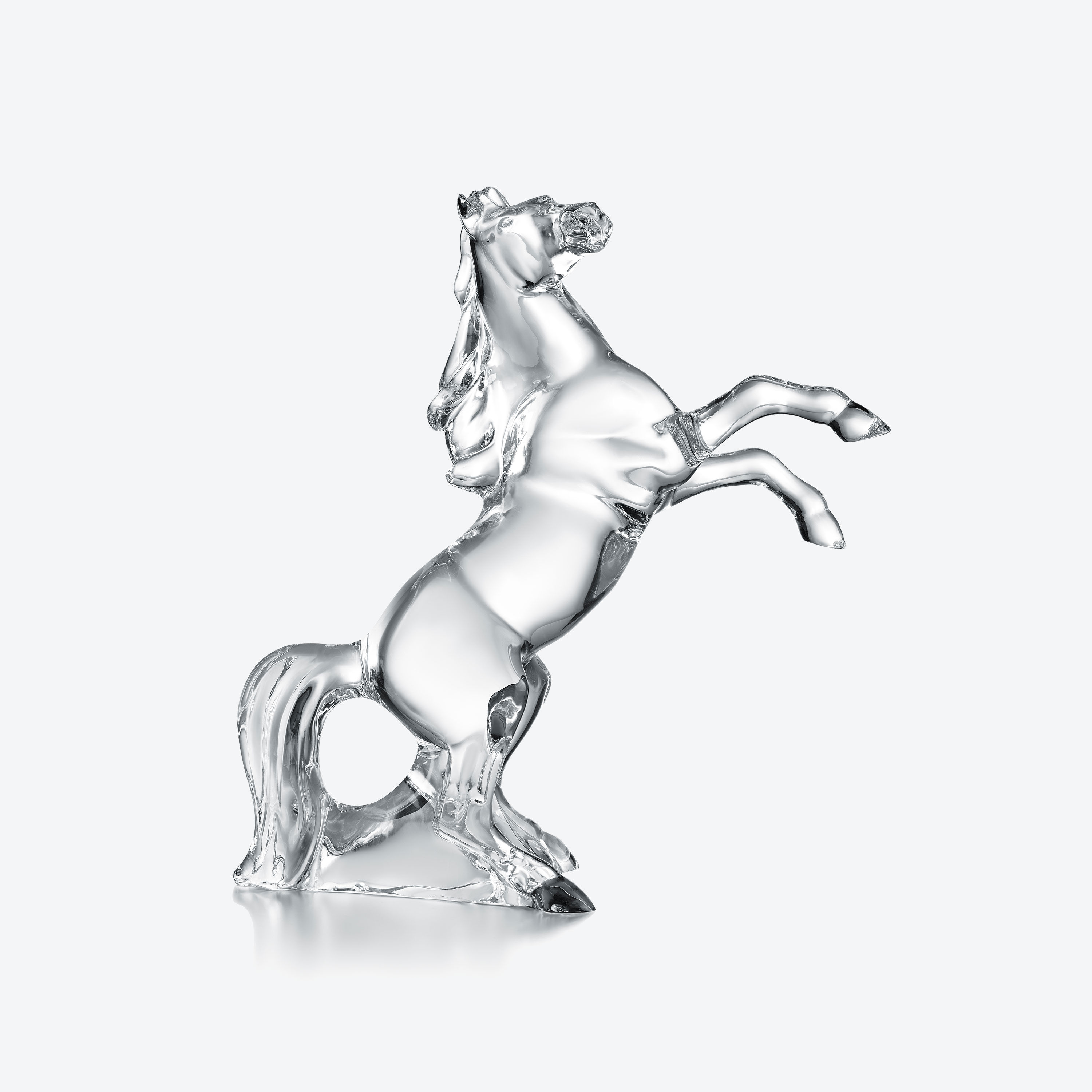 Baccarat クリスタルガラス 馬の彫刻 専用ボックス付き Baccarat クリスタルガラス 馬の彫刻 専用ボックス付き