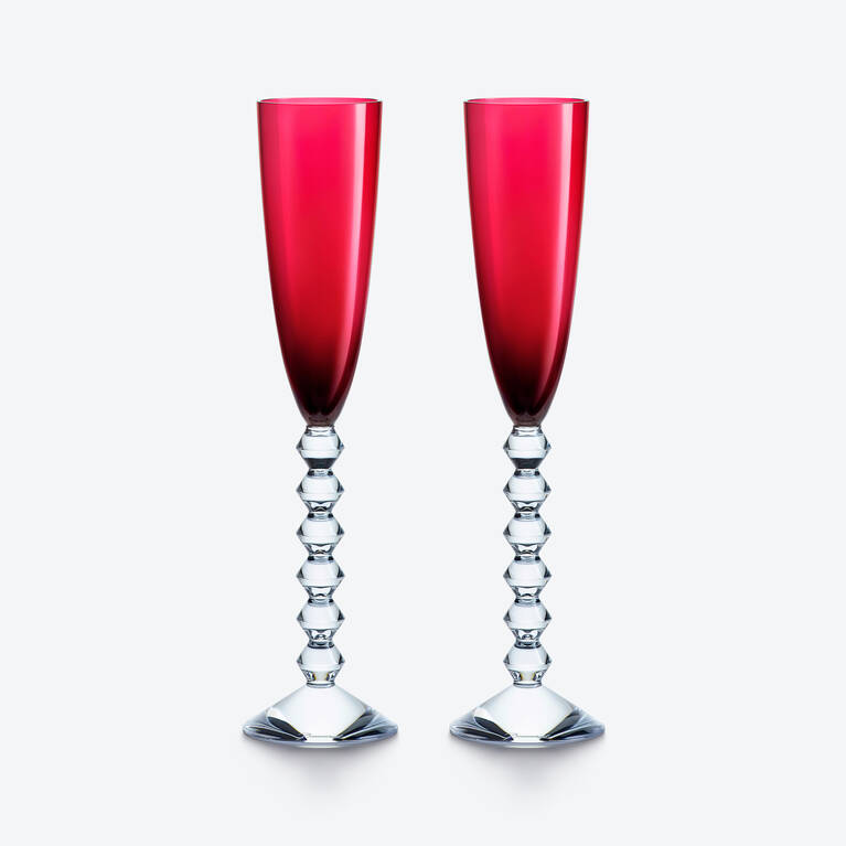 织女星 长笛形香槟杯, 红色