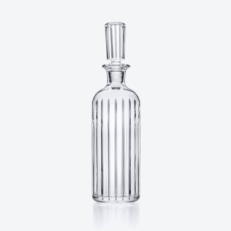 Harmonie Round Whisky Decanter Baccarat in Crystal Clear View 1