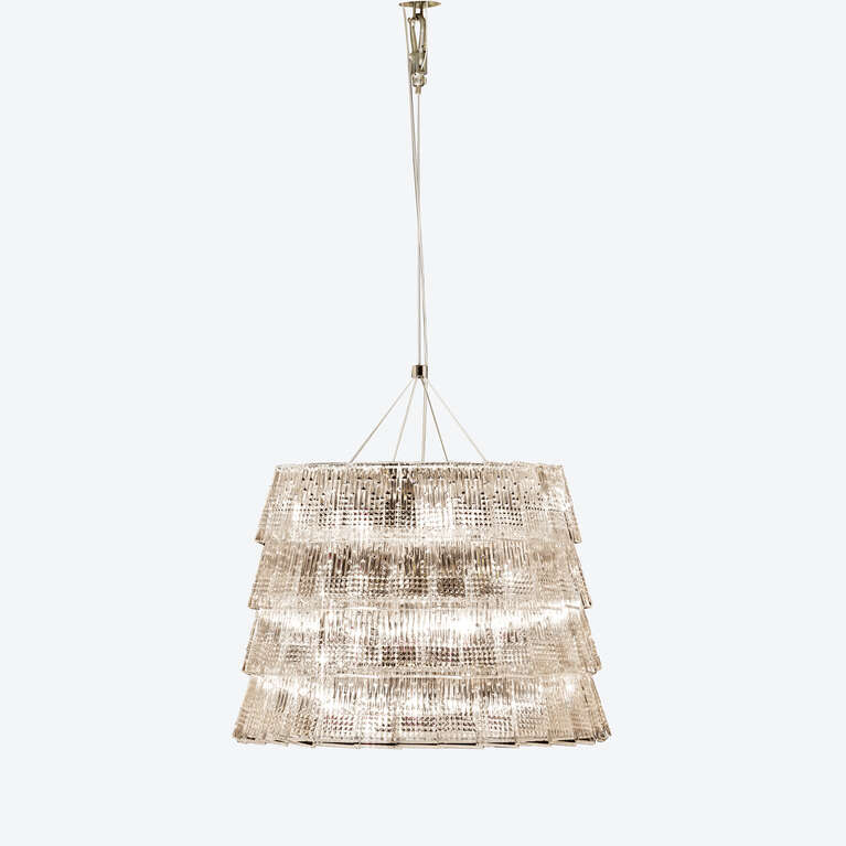 Tuile de Cristal Chandelier Piccadilly 