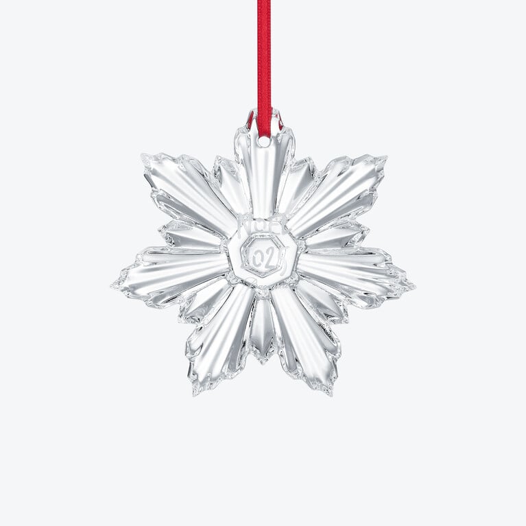 Noël Annual Ornament Palmette 2025 Baccarat in Clear Crystal