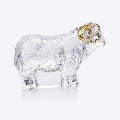 Select Zodiac Sheep 2027 Baccarat in Crystal Clear