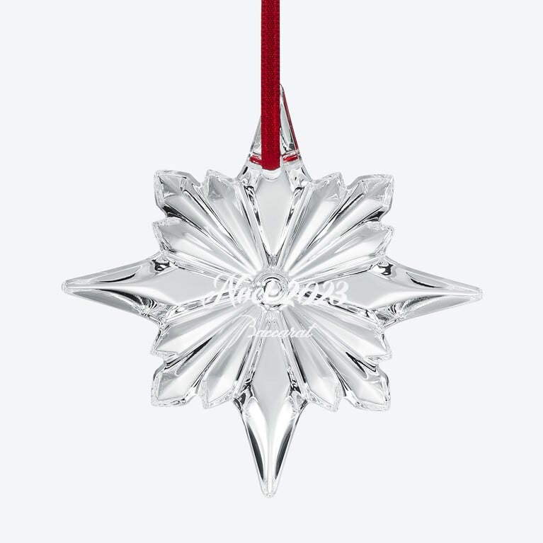 Noël Annual Ornament 2023 Baccarat in Crystal Clear