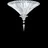 Mille Nuits Ceiling Unit Baccarat in Crystal Clear