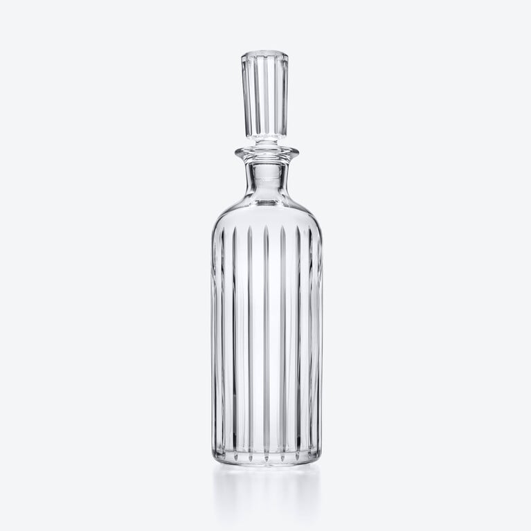 Harmonie Round Whiskey Decanter Baccarat in Clear Crystal