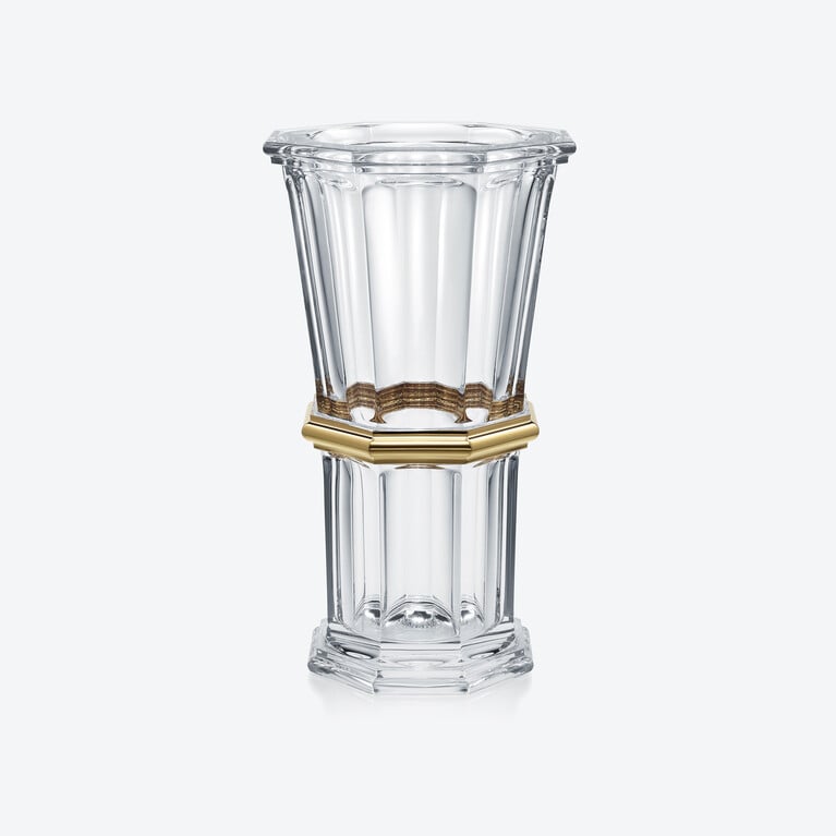 مزهرية آركور 1841 Baccarat من كريستال ذهبي
