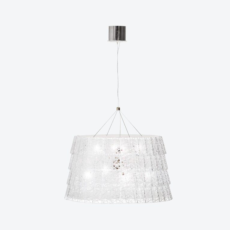 Tuile de Cristal Chandelier Frozen L Clear Baccarat