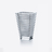 Eye Vase Rectangular S Baccarat in Crystal Clear