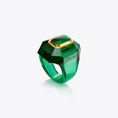Select Harcourt Ring Baccarat in Crystal Green