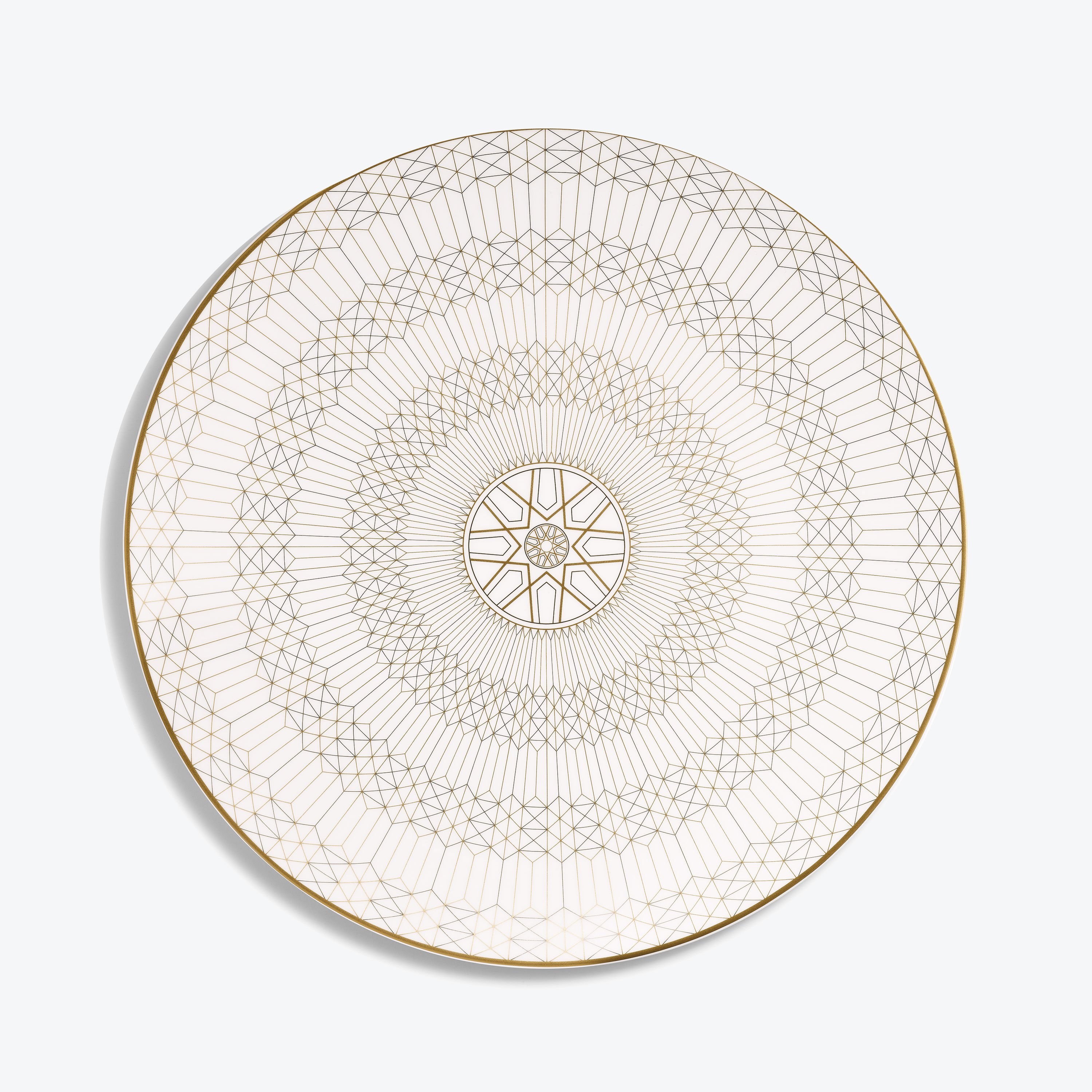 Arcadia Gold & Platinum Charger Plate | Baccarat United States
