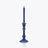 Harcourt Candlestick Candle Baccarat in Wax Blue