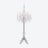 Candelabro Tsarine (24 L) Baccarat in Cristallo Clear