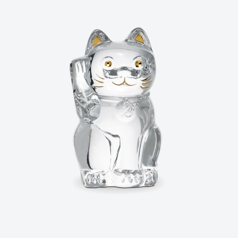 캣 마네키 네코 L(CAT MANEKI NEKO FIGURINE L)  Baccarat
