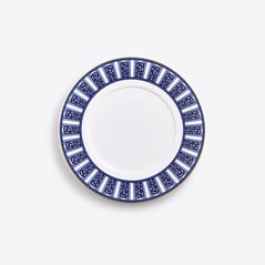Select Assiettes &agrave; Dessert Arcadia Baccarat en Porcelaine Bleu
