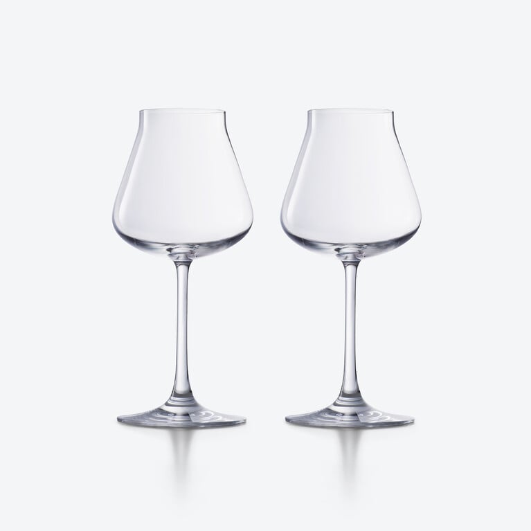 Ch&acirc;teau Baccarat Tasting Glasses Baccarat, White wine glass in Crystal Clear View 1