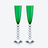 织女星 长笛形香槟杯, 绿色