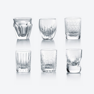 Everyday Les Minis Shot Set Baccarat, Spirit glass in Crystal Clear