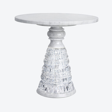 Table New Antique Baccarat en Cristal Clair
