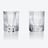 Harmonie Tumblers Baccarat, Water glass in Crystal Clear