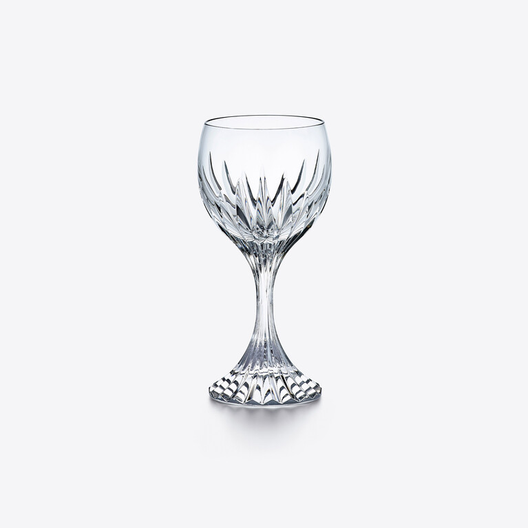 マッセナ ワイングラス Baccarat、クリアのクリスタル製のワイングラス