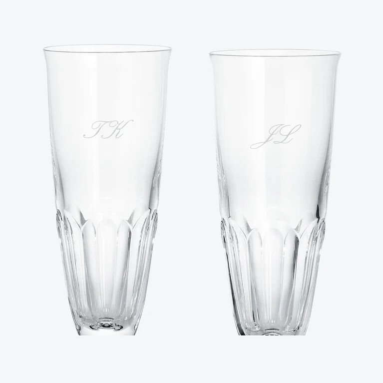 Harcourt Eve Flutes Baccarat, Champagne flute in Crystal Clear View 2