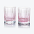 Harmonie Tumblers Colors of Joy Pastel Baccarat in Pink Crystal