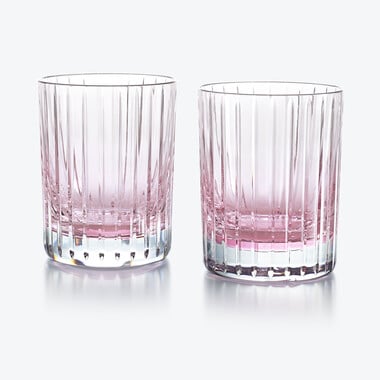 Harmonie Tumblers Colors of Joy Pastel Baccarat in Crystal Pink