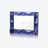 Louxor Photo Frame Baccarat in Crystal Blue