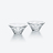 Swing Small Bowls Baccarat in Crystal Clear