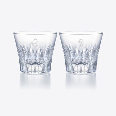 ダリア タンブラー 2026 2客セット（イニシャル入り Baccarat、の製