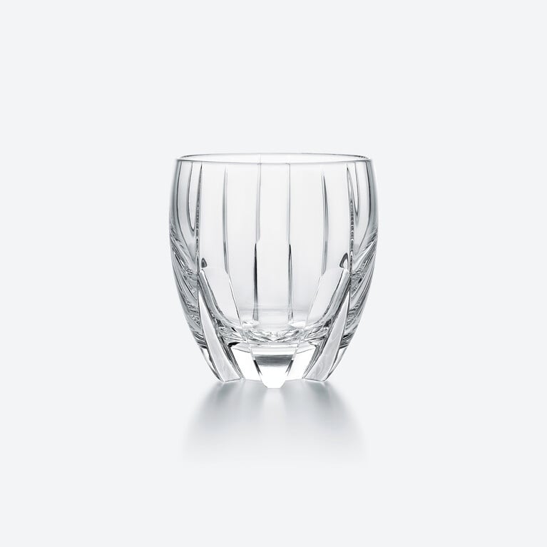 ネプチューン タンブラー Baccarat、クリアのクリスタル製のスピリットグラス